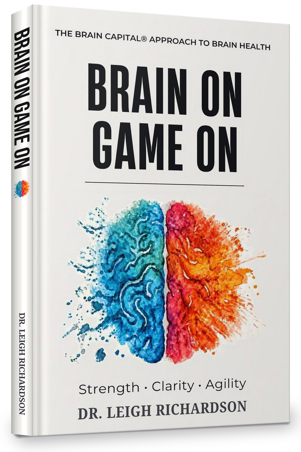 Brain On Game On by Dr. Leigh Richardson book cover
