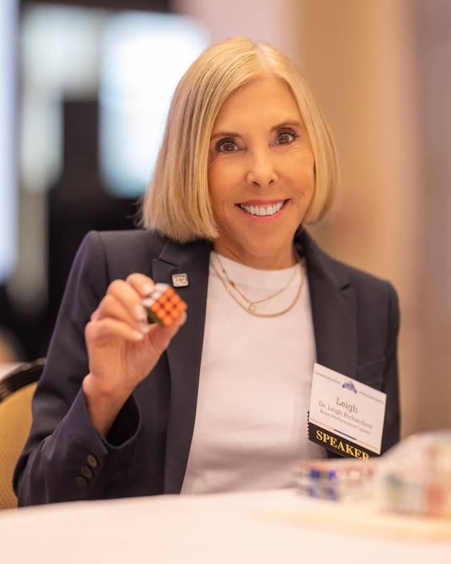 Dr. Leigh Richardson, live
